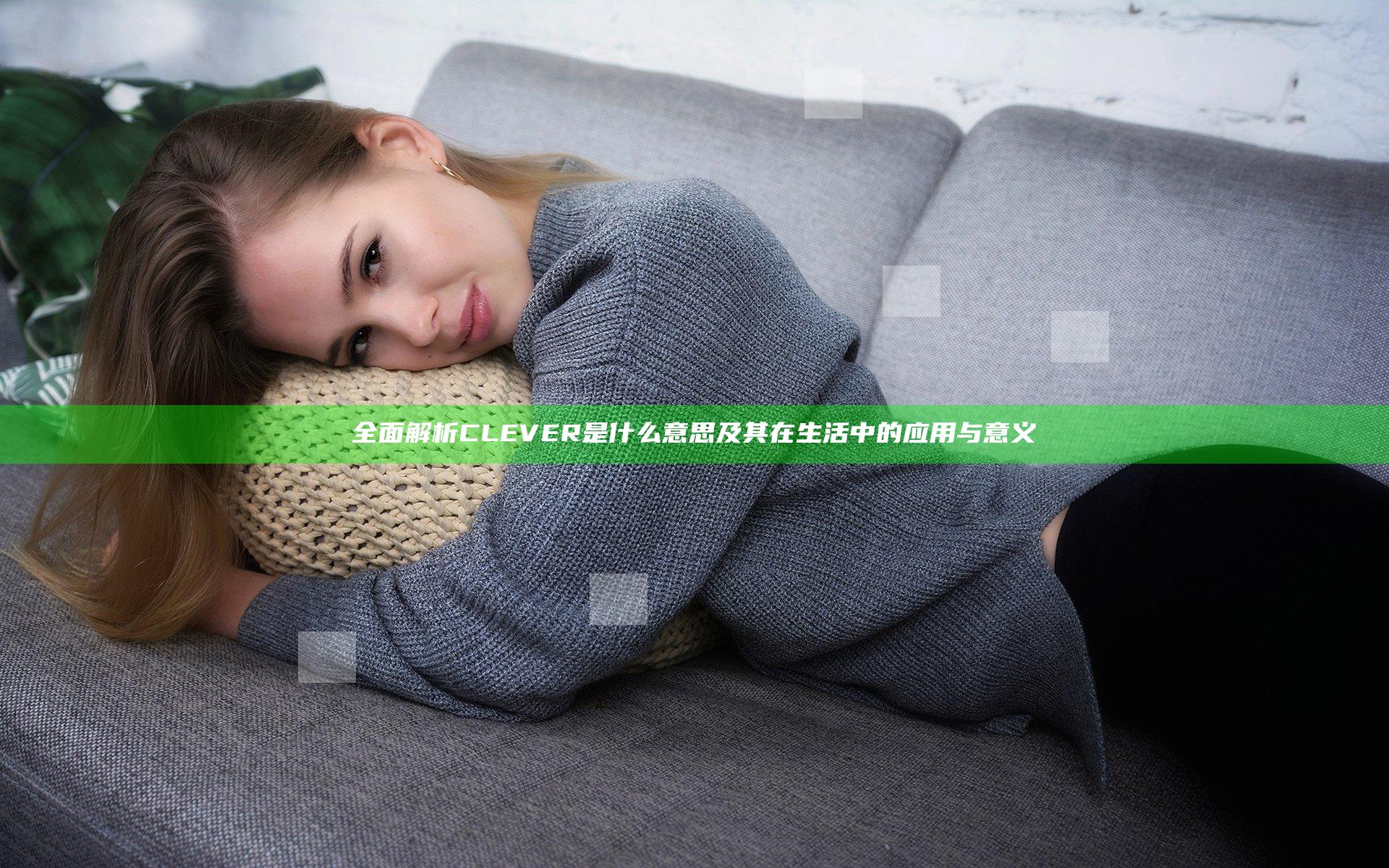全面解析CLEVER是什么意思及其在生活中的应用与意义