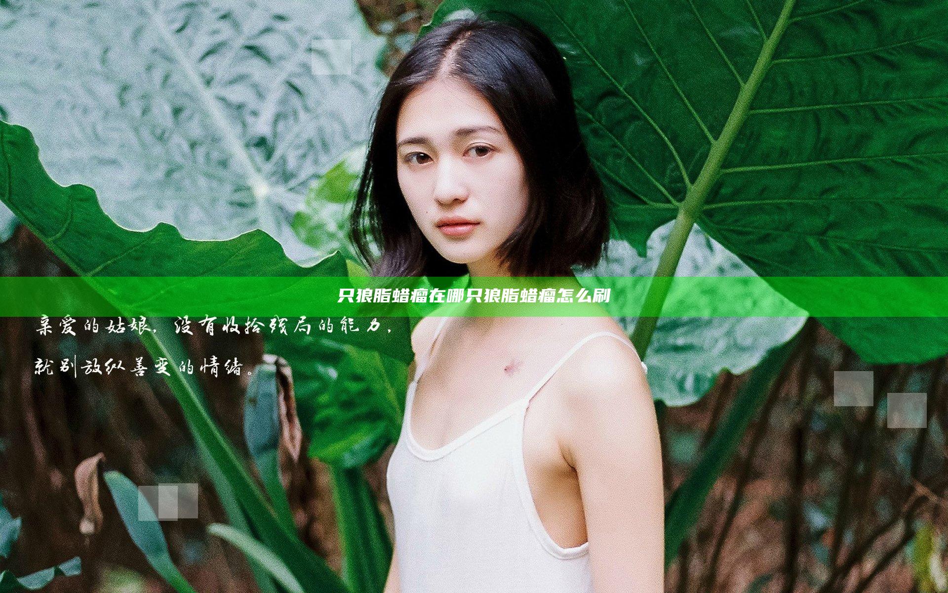 只狼脂蜡瘤在哪 只狼脂蜡瘤怎么刷